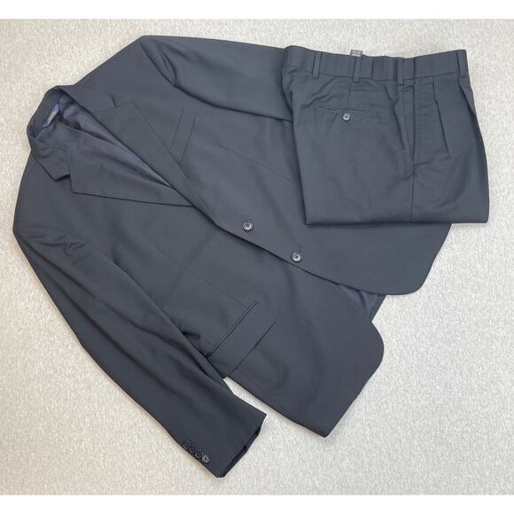 Brooks Brothers Suit Men 41R Blue Madison Wool Trabaldo Togna Pants 35x29 USA